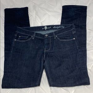 7 For All Mankind Straight Leg Jeans
